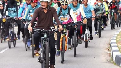 Ribuan Pesepeda Tanah Air dan Mancanegara Meriahkan Event Jamselinas XII Batam
