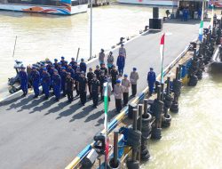 Upacara Tabur Bunga Polairud: Memperingati Ke- 73 Tahun Pengabdian