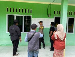 Kapolsek Teluk Bintan, Polres Bintan Tinjau Lokasi TPS terjauh di Wilayah Hukumnya