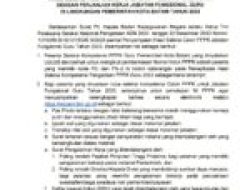PENGUMUMAN HASIL SELEKSI PENGADAAN PEGAWAI PEMERINTAH DENGAN PERJANJIAN KERJA (PPPK) JABATAN FUNGSIONAL GURU DI LINGKUNGAN PEMERINTAH KOTA BATAM TAHUN 2023