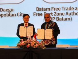 BP Batam dan Daegu Korea Selatan Jalin Kerjasama Pengelolaan Air