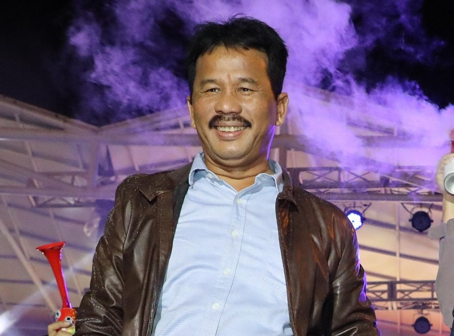 Muhammad Rudi saat malam pergantian tahun 2023 hingga perayaan tahun baru 2024 (Foto : hms)