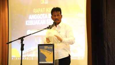 Kepala BP Batam : Pertumbuhan Ekonomi 2024 Butuh Peningkatan Investasi