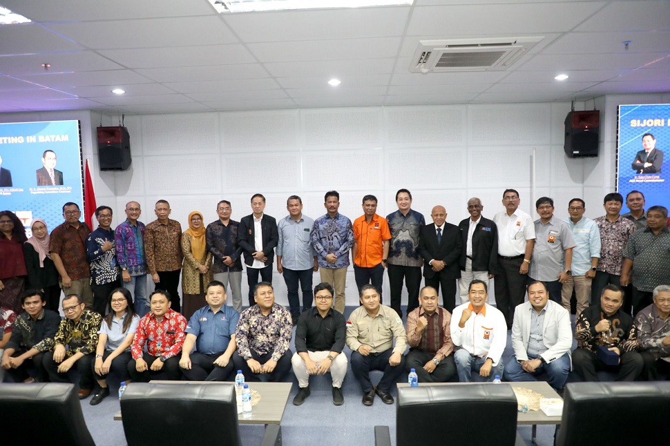 Muhammad Rudi saat menghadiri Sijori First Engineering Annual Meeting in Batam (Foto : hms)