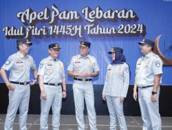 Pastikan Kesiapan Seluruh Personel, Dirut Jasa Raharja Pimpin Apel Pengamanan Mudik Lebaran 1445 H