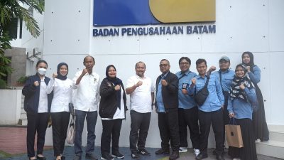 Kunjungan Tim Analisis Media ke Humas BP Batam (foto : hms)