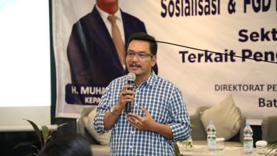 BP Batam menggelar sosialisasi Forum konsultasi publik (foto : hms)