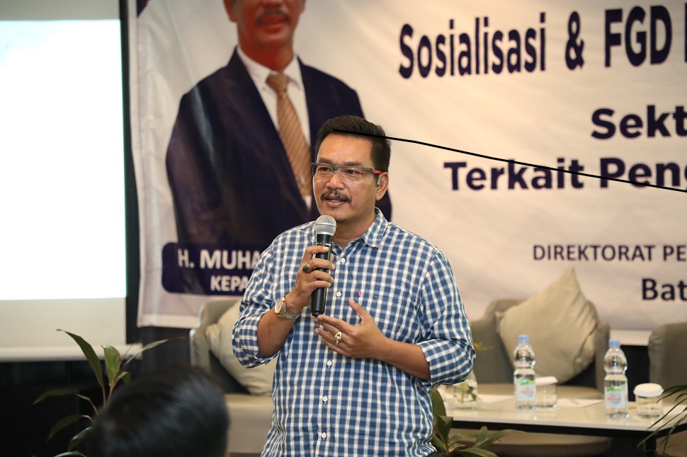 BP Batam menggelar sosialisasi Forum konsultasi publik (foto : hms)