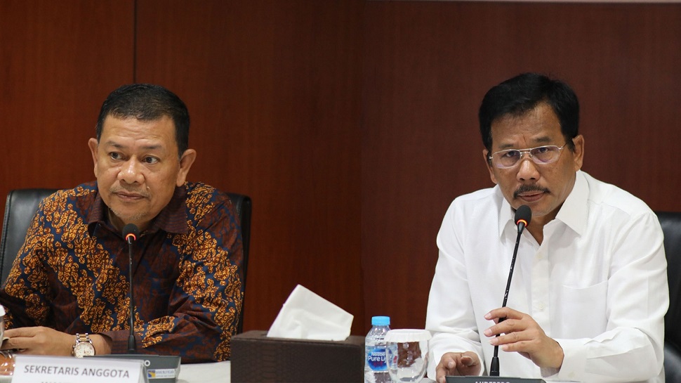 Muhammad Rudi menerima kunjungan kerja Sekretaris Anggota Dewan Pertimbangan Presiden (Foto : hms)