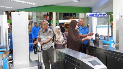 Pelabuhan Ferry Internasional Batam Centre (Foto : hms)