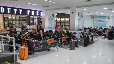 Terminal Ferry Internasional Batam Center (Foto : hms)