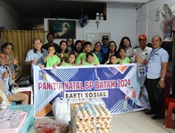 Momen Perayaan Natal 2024, Persekutuan Doa BP Batam Gelar Bakti Sosial dan Kunjungan Kasih