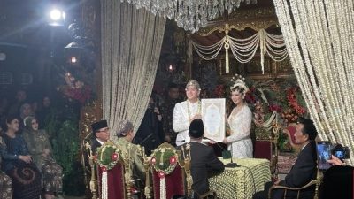 Angela Perkasa, Putri Andika Perkasa Menikah dengan Iptu Hafiz Akbar