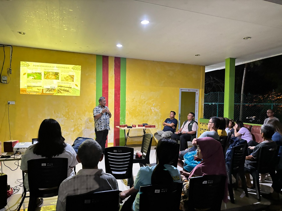 BP Batam Sosialisasi pengerjaan pipa sambungan rumah (foto : hms)