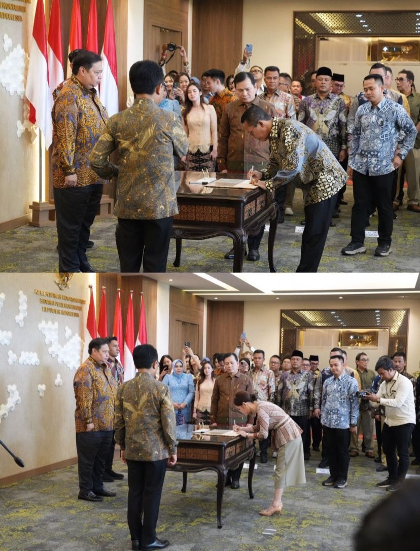 Pelantikan Wali Kota dan Wakil Wali Kota Batam Sebagai Kepala BP Batam (foto : hms)