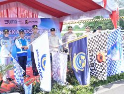 Pemberlakuan Skema One Way di KM 71 Tol Cikampek Utama Resmi Dimulai, PT Jasa Raharja Himbau Para Pemudik Mematuhi Instruksi yang Berlaku