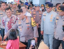 Direktur Utama PT Jasa Raharja Dampingi Kapolri Tinjau Rest Area KM 456A dan Stasiun Tawang, Pastikan Arus Balik Aman