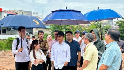 Kepala BP Batam dan Wakil Kepala BP Batam Tinjau Penataan Sungai Baloi Indah