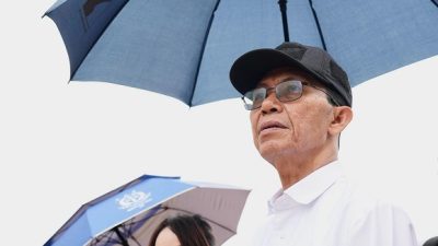 Kepala BP Batam, Amsakar Achmad dan Wakil Kepala BP Batam Li Claudia Chandra (foto : hms)