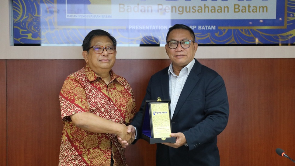 BP Batam menerima kunjungan dari Singtel Group dan NeutraDC Nxera (foto : hms)