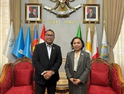 Fary Djemy Francis Temui Adm KBRI Roma, Bahas Peluang Investasi dan Rencana Pengembangan Batam