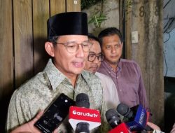Seskab Teddy, Tito hingga Sandiaga Melayat Almarhum Suami Najwa Shihab