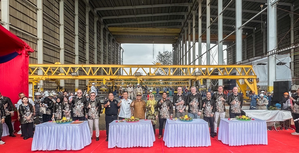 BP Batam Hadiri Peluncuran "Tennet 2GW HVDC Project" yang dikerjakan di PT Mc Dermott Indonesia (Foto : hms)