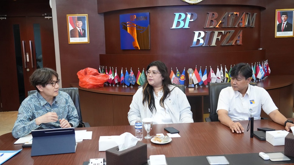 Rapat Monitoring and Evaluation bersama Economic Development Cooperation Fund (foto : hms)