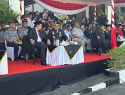 Kepala PT Jasa Raharja Kanwil Kepri Hadiri HUT Bhayangkara Ke-79 di Lapangan Polda Kepri