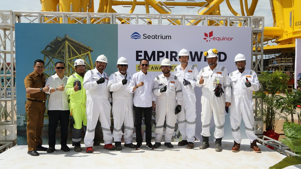Pelepasan proyek Empire Wind (Wind Towe(foto : hms)