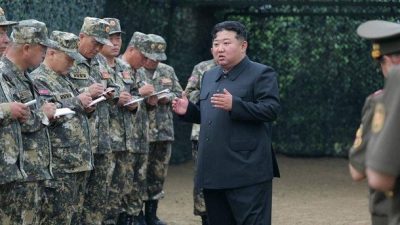 Kim Jong Un Serukan Tentara Korut Bersiap untuk Perang Beneran!