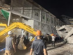 1 Orang Dilaporkan Tewas Tertimpa Reruntuhan Musala Pondok Al Khoziny Sidoarjo