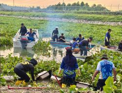 Aksi Bersih Waduk Duriangkang, BP Batam Ajak Warga Jaga Sumber Air Kota