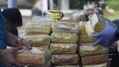 Dua Kurir Ditangkap, 225 Kg Ganja dari Aceh Gagal Masuk Medan