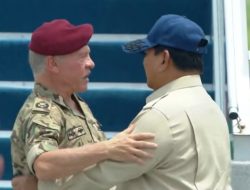 Prabowo Antar Langsung Raja Yordania Tinggalkan Indonesia dengan Pelukan