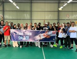 Lewat Tiba-Tiba SMASH, Honda Ajak Jurnalis Batam Bertanding Bulutangkis
