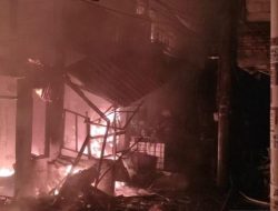 Permukiman Padat Penduduk di Grogol Petamburan Jakbar Kebakaran