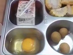MBG di Cigemblong Lebak Isi Telur Mentah, Wakepsek: Kemarin Belatung di Sayur