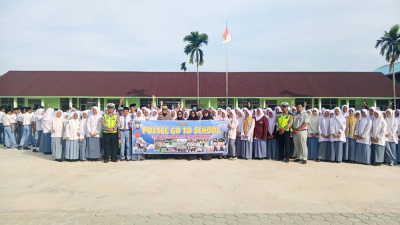 Jasa Raharja dan Satlantas Polresta Tanjungpinang Gelar PPKL di MAN Tanjungpinang