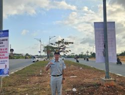 Himbau Operasi Keselamatan Lalu Lintas, Jasa Raharja Kepri Pasang 12 Spanduk di Titik Rawan Laka di Batam