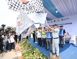 Dukung Kelancaran Mudik 2026, Jasa Raharja Hadir di Flag Off One Way Nasional 2026