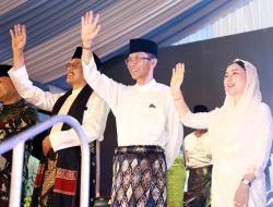 Naga Hitam hingga Replika Masjid dan Kapal, Pawai Takbir Batam Hidupkan Malam Kemenangan