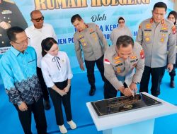 Amsakar-Li Claudia bersama Kapolda Kepri Meresmikan RusunRumah Hoegeng, Jadi Bukti Sinergi Pemko dan Polri