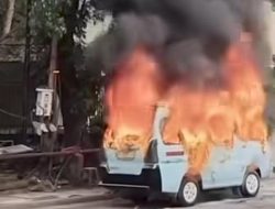 Sopir Angkot Dibakar Rekan di Tanah Abang Alami Luka Bakar 40%