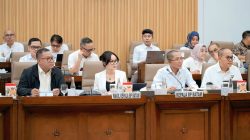Kepala BP Batam, Amsakar Achmad dan Wakil Kepala BP Batam, Li Claudia (foto : hms)