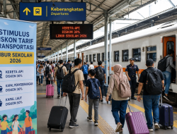 KAI – Pelni Serap Stimulus Transportasi di atas 80% saat Libur Sekolah