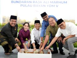 Tingkatkan Estetika Kota, Kepala BP Batam Mulai Bangun Bundaran Raja Ali Marhum Pulau Bayan
