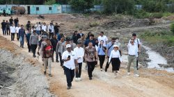 Persiapan Pembangunan Sekolah Rakyat Merah Putih yang berlokasi di Rempang (foto : hms)