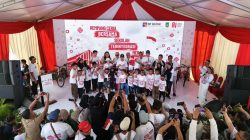 BP Batam Melalui kegiatan Rempang Ceria Bersama Sekolah Integrasi Merah Putih (foto : hms)