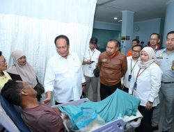 Dirut Jasa Raharja Dampingi Wamenhub Tinjau Penanganan Korban KM Mutiara Sentosa II di RS PHC Surabaya